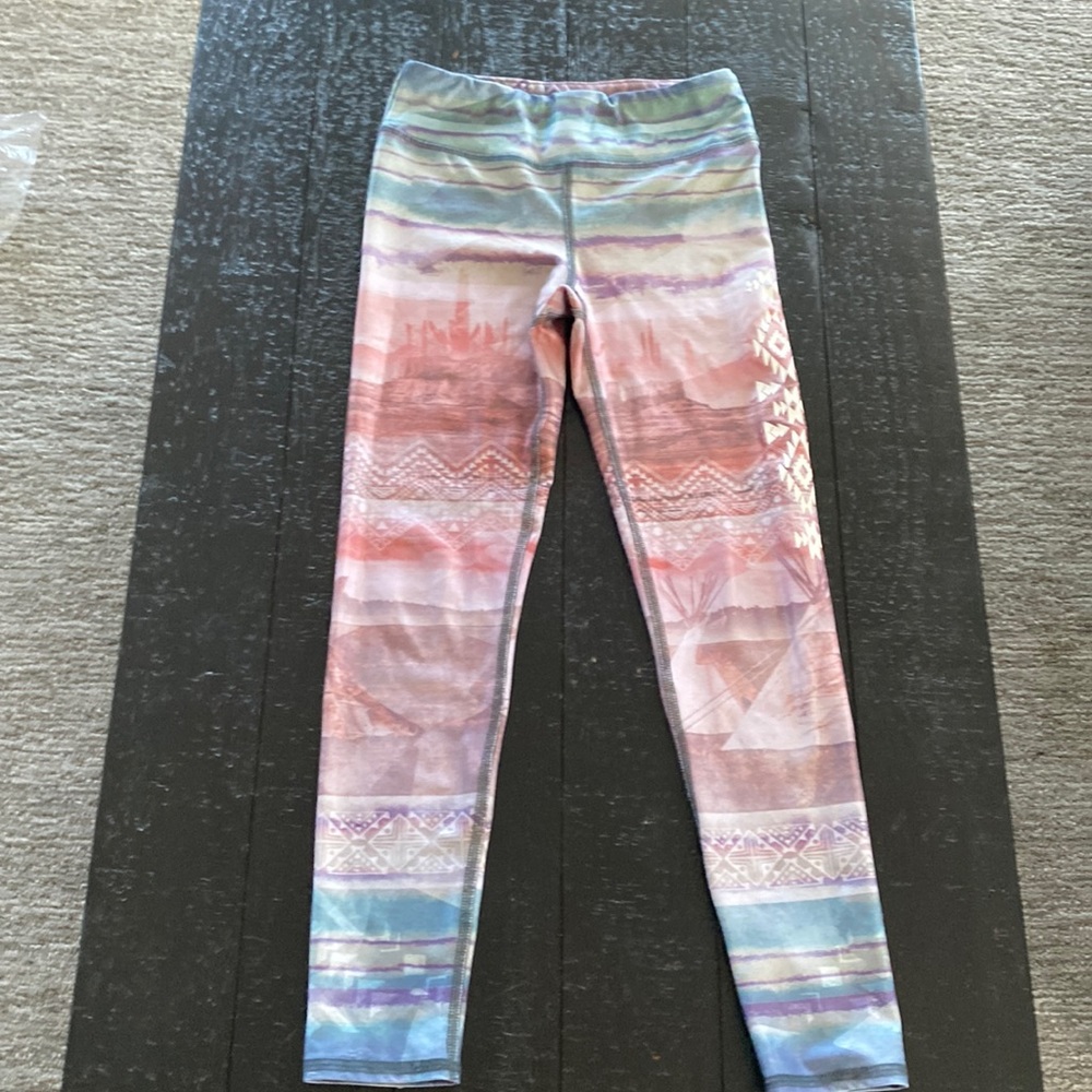 Evolution and Creation leggings or yoga pants. Size extra small